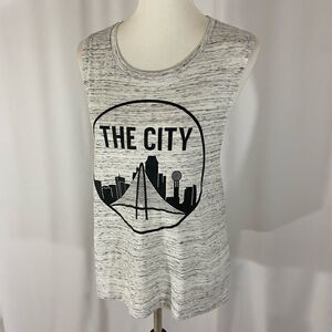 The City Dallas Graphic Tank Top